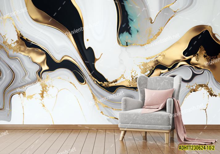 Tranh dán tường hoa văn trừu tượng- -ADHTT230624-10-2 - Kết quả tìm kiếm tranh tường